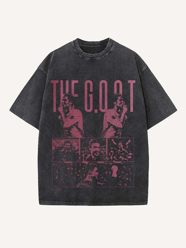 Cristiano Ronaldo Print Round Neck T-shirt