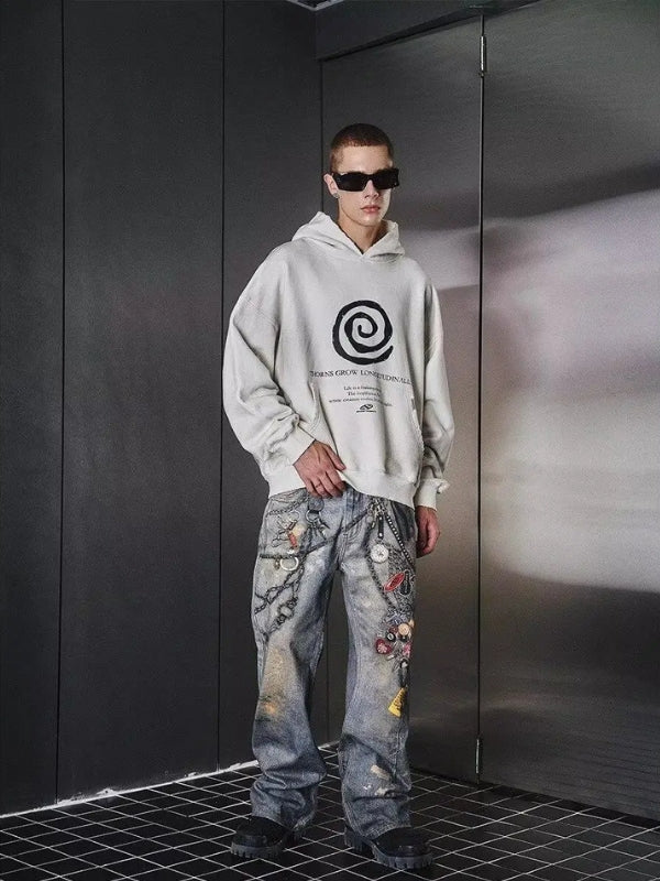 3D Printing Chain Straight Jeans